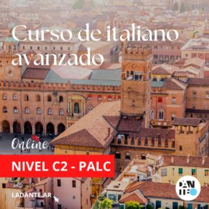 Curso de Italiano C2 PALC Online - Matrícula de inscripción